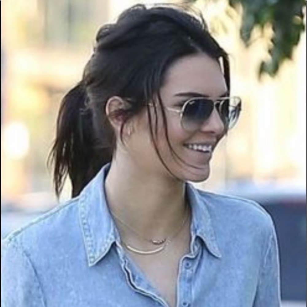 Miranda Frye Sterling Silver Arch Necklace